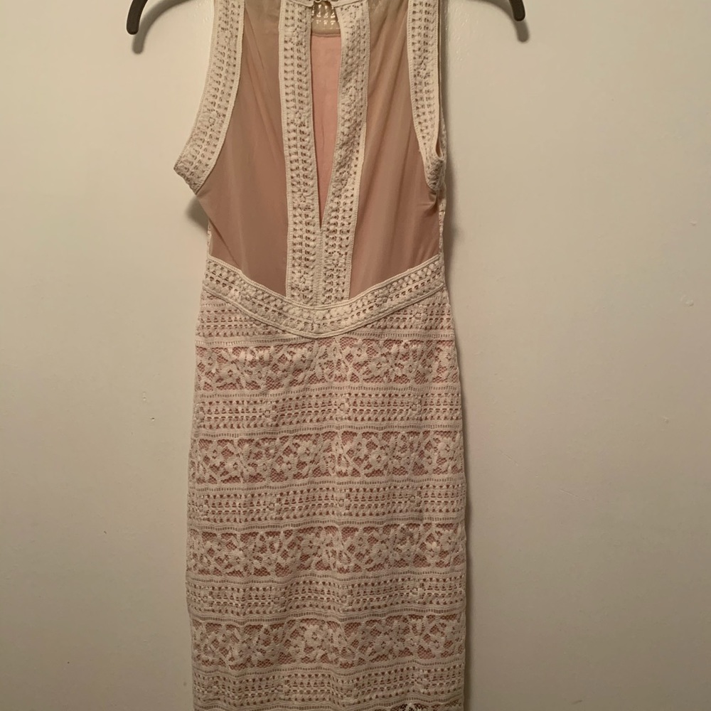 Lace mini dress.  Never worn